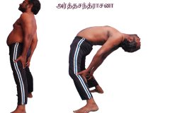 artha-chandrasana